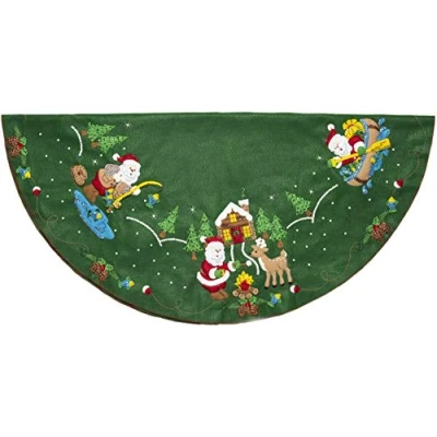 Image of FELT TREE SKIRT LODGE