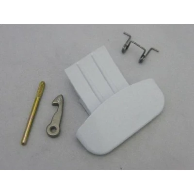 Image of Genuine ARISTON Washing Machine WHITE DOOR HANDLE Kit