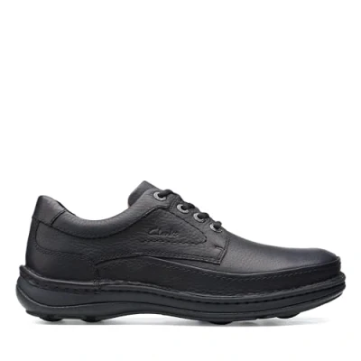 Image of Clarks Nature Three Wide Mens Casual Shoes, 9.5 UK, Black