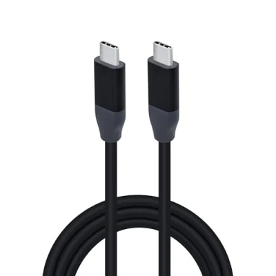 Image of Mcbazel Usb c Thunderbolt 3 Cable Fast Charging 100W and 40Gbps Data Transfer 5K/4K@60 Hz for Mobile Phones/Laptops/MacBook/Google Chromebook/Docking stations 3ft
