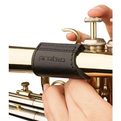 Image of Protec L230 Cornet Padded Leather Finger Saver