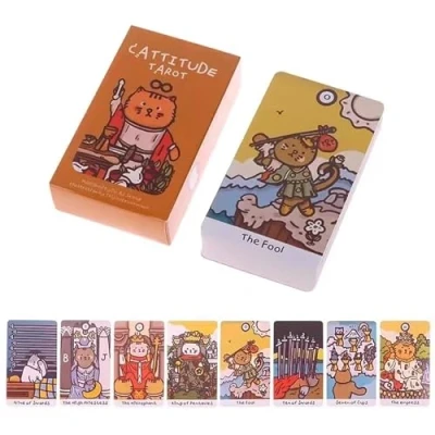 Image of Yedaoiu Cat Tarot Cards、 Cards Beginners、Tarot