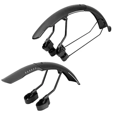 Image of Topeak Unisex Tetrafender G1&amp;2 Set Fender, Black, 64.5 X 27.5 12.2 Cm EU