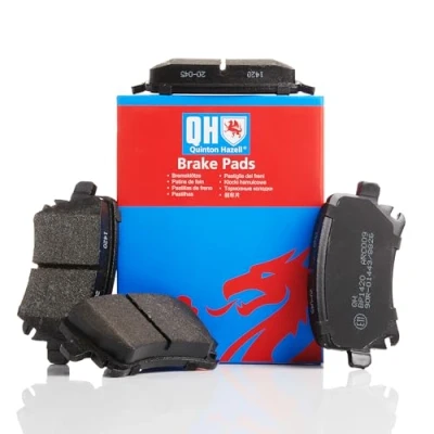 Image of 1K0698451S, 1TD698451, 3C0698451, 3C0698451A, 3C0698451B Brake pad set QUINTON HAZELL BP1420 excl. wear warning contact VOLKSWAGEN: Passat B8 Variant