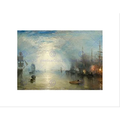 Image of Wee Blue Coo Joseph Mallord William Turner British Keelmen Heaving Coal Wall Art Print