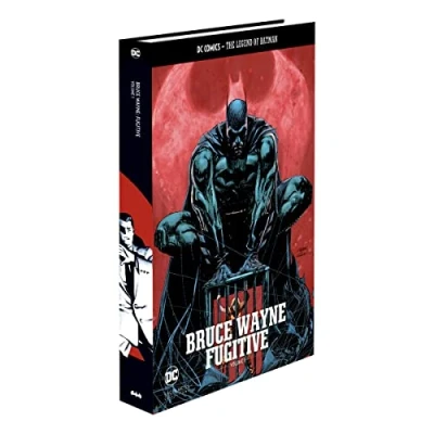 Image of DC Comics Bruce Wayne Fugitive Vol 1 Book Graphic Novel Collection by Eaglemoss Collections