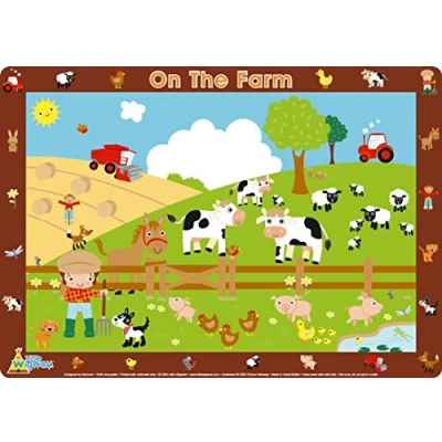 Image of Little Wigwam On The Farm Placemat