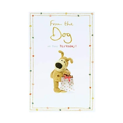 Image of Boofle From The Dog On Your Birthday Greeting Card Cute Range Greetings Cards