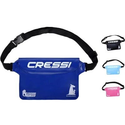 Image of Cressi Kangaroo Dry Pouch Waterproof pouch, Light Blue