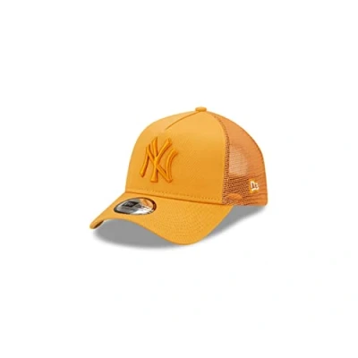 Image of New Era MLB Fanartikel Kinder York Yankees Cap gebogener Schirm Mesh Gelb Youth