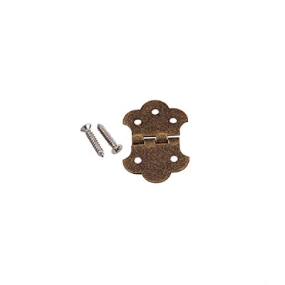 Image of Alnicov Cigar Box Guitar Brass Hinge Tailpiece for 3 String Replacement Parts