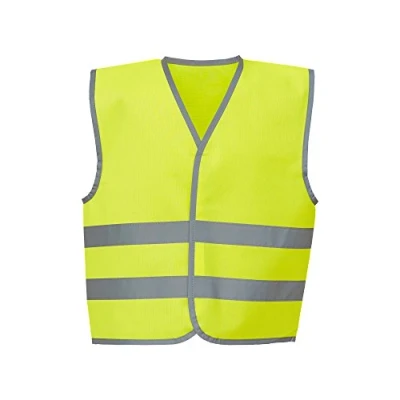 Image of Yoko Hi Vis Childrens/Kids Reflective Border Waistcoat (M) (Yellow)
