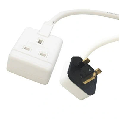 Image of 1, 2, 4 Gang White 13amp Professional Trailing Socket Extension Lead Mains Power (35m)