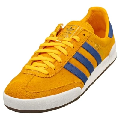 Image of adidas Originals Jeans Trainers Collegiate Gold (Collegiate Gold, UK Footwear Size System, Adult, Men, Numeric, Medium, 8.5)