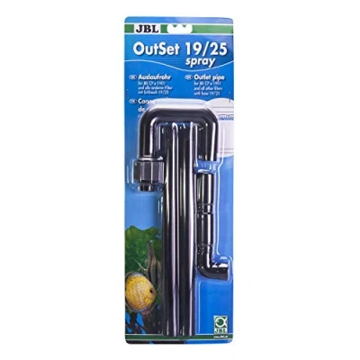 Image of JBL OutSet spray 19/25 CristalProfi e1901,2, Water outlet set with 2 part bar for aquariums