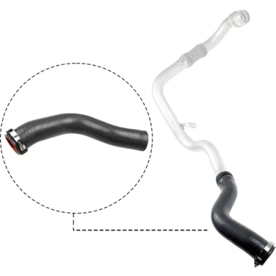 Image of 144608245R, 144608304R Turbocharger Hose GATES 09 1306 Silicone DACIA: Duster Off Road