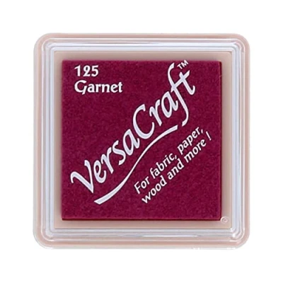 Image of Tsukineko Garnet Versacraft Ink Pad, Purple, Small,3.4 x 3.4 2 cm
