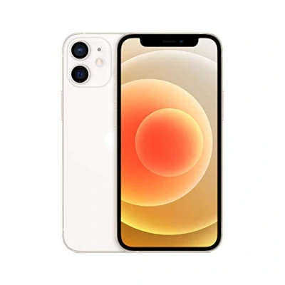 Image of Apple iPhone 12 mini, 64GB, White (Renewed)