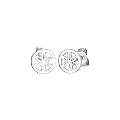 Image of Elli Women&#039;s 925 sterling Silver Xilion Cut Drop Earrings