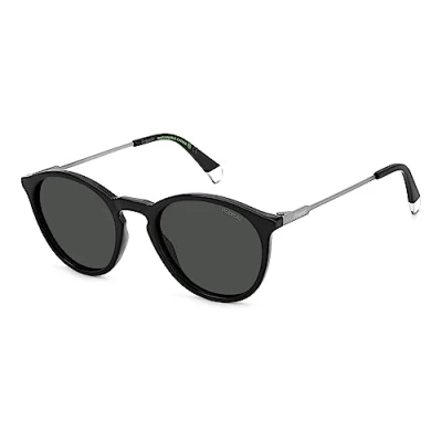 Image of Polaroid Unisex Sunglasses, Size: 51, Black