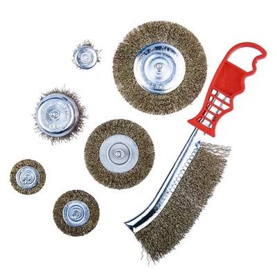 Image of Am Tech F3610 Set 7 Metallic Wire Brushes