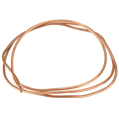 Image of 2M Soft Copper Tube Pipe OD 5mm x ID 4mm for Refrigeration Plumbing, Making Immersion Chiller