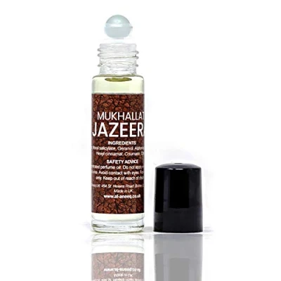 Image of Al Aneeq Mukhallat Jazeera Perfume for Men Pocket Fragrance Oil Roll On (10ml)