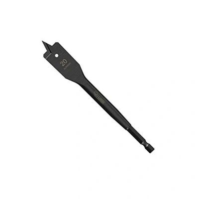 Image of 1 x SabreCut SCRIW20_1 20mm 152mm Impact Rated Flat Wood Spade Bit Compatible with Bosch Dewalt Makita Milwaukee and Many Others