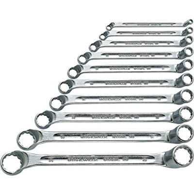 Image of Stahlwille 96410407 20/20A Stahlwillestabil Double Ended Ring Spanner, 20/10 Size