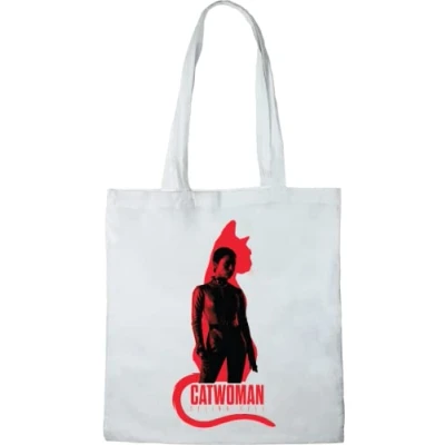 Image of dc comics Unisex Bwthebabb003 Tote Bag, White, 38 x 42 cm, Utility