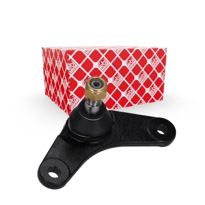 Image of 31106779438, 31126753992, 31131489293 Ball joint FEBI BILSTEIN 21486 Front Axle Right, Lower, inner with lock nuts 16,5mm for control arm