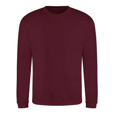 Image of AWDis Men&#039;s Sweat Sweatshirt, Red (Burgundy), X Small
