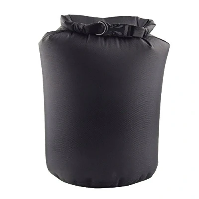 Image of Inzopo Waterproof Roll Top Compression Bag Dry Sack for Camping Floating Black, 25L
