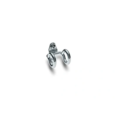 Image of DuraHook fixtures Double Ring Pegboard Hook, Pack of 10, Silver