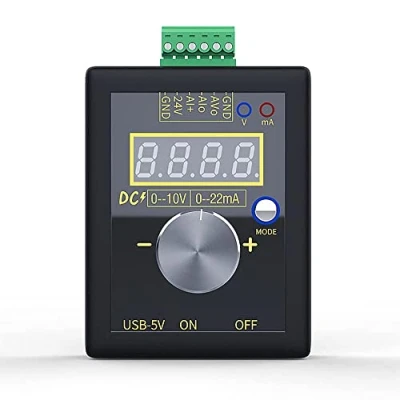 Image of Fasizi SG 002 digital 0 22mA 10V Voltage Signal Generator Current Transmitter Professional Electronic Measuring Instruments