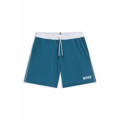 Image of BOSS Swimming shorts, Men&#039;s, Size: Large, Open blue ten