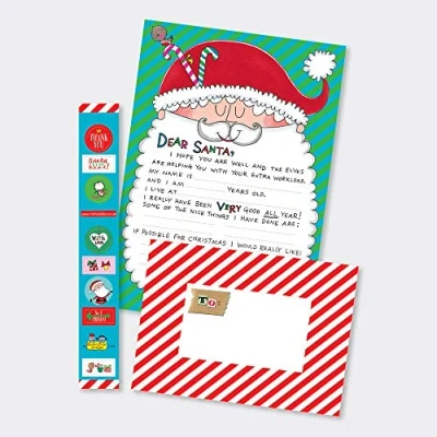 Image of Rachel Ellen Letter to Santa, Writing Paper, Envelopes &amp; Stickers Set