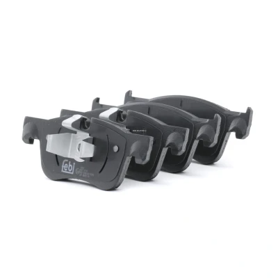 Image of 093488643, 93488643 Brake pad set FEBI BILSTEIN 16957 Front Axle prepared for wear indicator with piston clip CITROËN: C4 Picasso 2, Berlingo Van