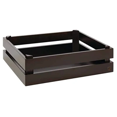 Image of APS Superbox Buffet Crate Black GN1/2 290(W) x 350(L) mm 11 2/3 13 3/4&quot;