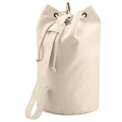 Image of CANVAS DUFFLE BAG CHOICE OF COLOUR GREAT FOR HOLIDAY (NATURAL)