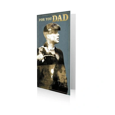Image of Peaky Blinders Official Birthday Card, Dad