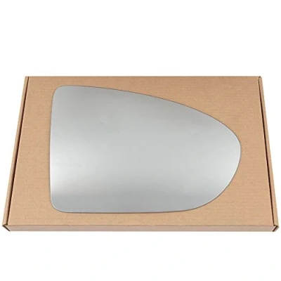 Image of Less4spares Wing Mirror Glass Right Compatible with Nissan Qashqai 2006 2013 STICK ON Driver Off Side Convex