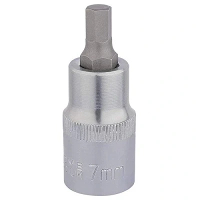 Image of Draper Hexagonal Socket Bits, 1/2&quot; Sq. Dr., 7mm
