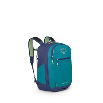 Image of Osprey Daylite Expandable Travel Pack 26+6L Convenient Durable Functional Carry On Blue Spikemoss/Alkaline O/S