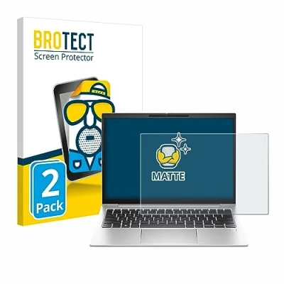 Image of brotect Screen Protector Anti Glare compatible with HP EliteBook 835 G10 (2 Pack) Matte, Fingerprint Protection Film