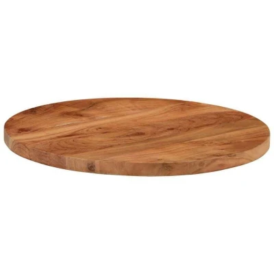 Image of vidaXL Table Top Ø40x3.8 cm Round Solid Wood Acacia