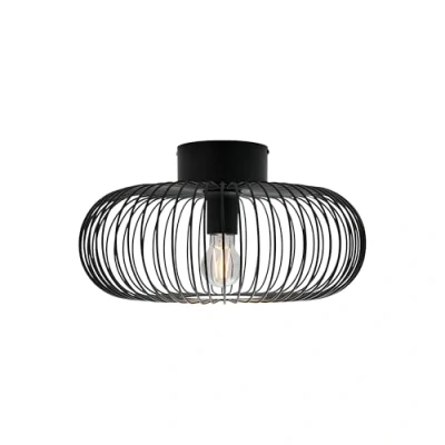 Image of Nordlux Beroni ceiling light, metal, black