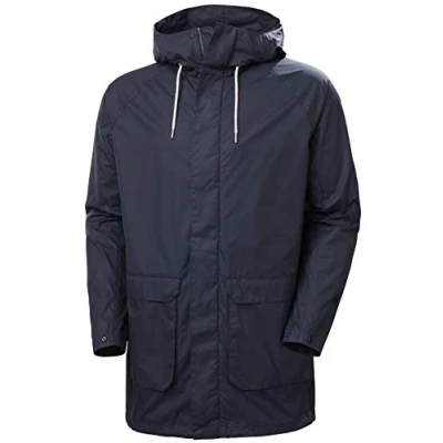 Image of Helly Hansen Jpn Summer Rain Jacket Men&#039;s Navy, XX Large