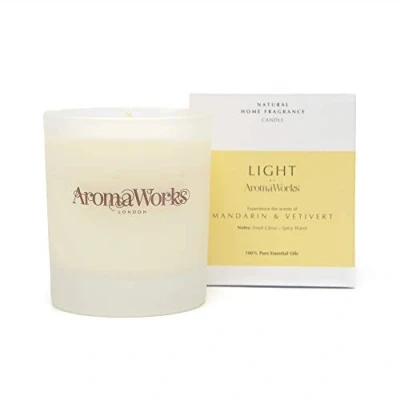 Image of AromaWorks Mandarin &amp; Vetivert Candle 30cl