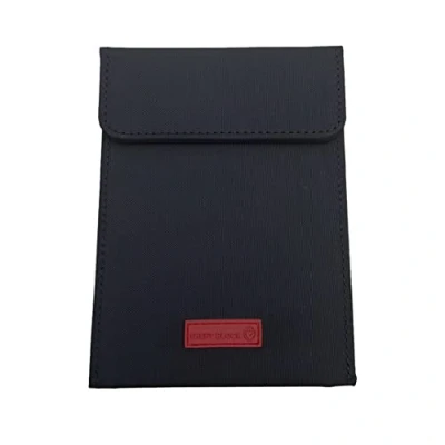 Image of Theft Block Premium Faraday Pouch for Car Keys Key Signal Blocking Keyless Entry Case RFID Blocker Bag Security Anti Remote Protect (Red Badge)